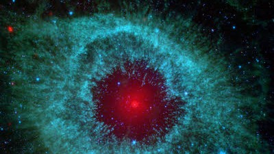 SZ Wissen: Kosmisches Zufallsprodukt und Sinnsymbol: Der vom Weltraumteleskop Hubble fotografierte Helixnebel NGC 7293 befindet sich etwa 650 Lichtjahre von unserer Erde entfernt. Esoteriker in Internetforen bezeichnen ihn als "Auge Gottes".