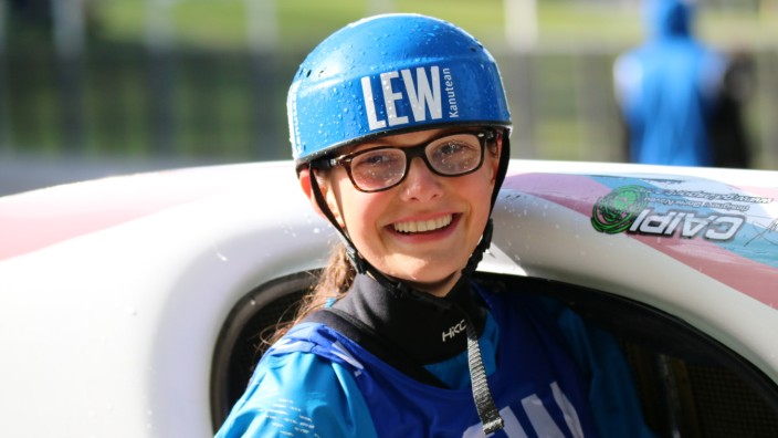 Kanuslalom: Emily Apel, 18, von Kanu Schwaben Augsburg hat bei den Junioren bereits Titel geholt. Jetzt will sie auch bei der EM der Erwachsenen mitmachen.