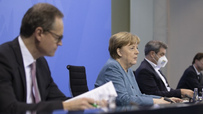 Merkel And States Leaders Meet For Vaccine Summit