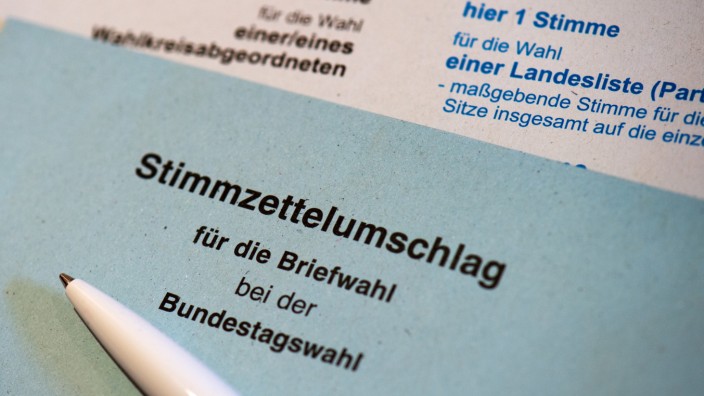 Mehr Briefwähler zur Bundestagswahl erwartet