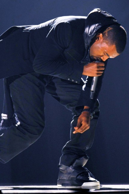 FILE PHOTO: Kanye West performs at the 50th Annual Grammy Awards in Los Angeles