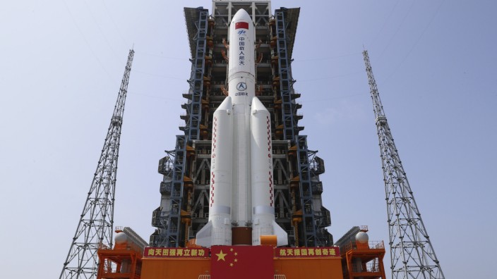 Start der chinesischen Raumstation