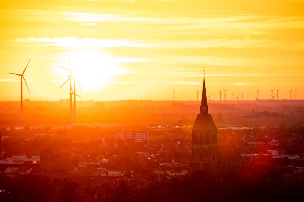 Sonnenaufgang in Niedersachsen