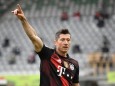 FC Bayern: Robert Lewandowski beim Bundesliga-Spiel gegen den SC Freiburg