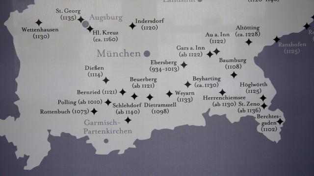Neue Ausstellung in Eurasburg: Um 1200 entstand in Süddeutschland ein Netz von Augustinerklöstern.