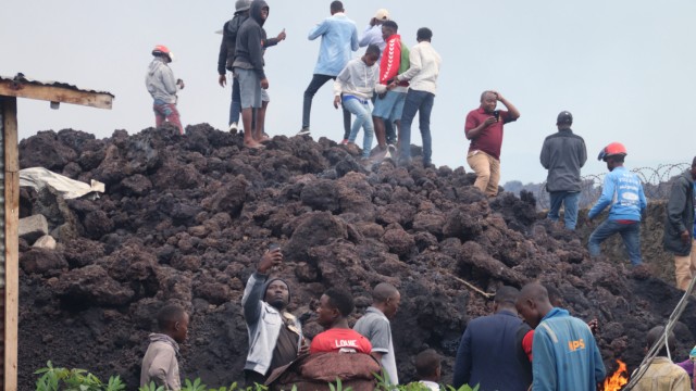 Vulkanausbruch im Kongo