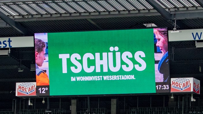 Fussball 1. Bundesliga Saison 2020/2021 34. Spieltag SV Werder Bremen - Borussia Moenchengladbach 15.05.2021 Theodor Ge