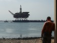 Öl-Plattform des britisch-niederländischen Unternehmens Shell in der Nordsee