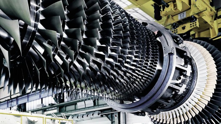 Belarus: Technik aus Deutschland: Siemens baut verschiedene Gasturbinen - und exportiert sie in viele Länder, auch nach Belarus.