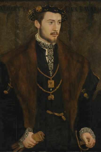 Albrecht V., Herzog von Bayern als Erbprinz; Hans Muelich, "Albrecht V., Herzog von Bayern als Erbprinz", 1545