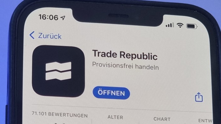 Online-Broker: Die App von Trade Republic. Der Online-Broker aus Berlin will mit Anleihen-Investments sein Angebot erweitern.