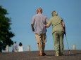 Pensioners Take In The Sea Air On Ruegen Island As Bundesbank Floats Higher Retirement Age