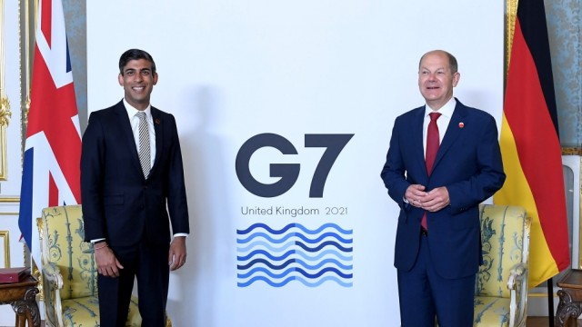 G7 finance ministers meet in London