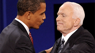 Nachrichten aus dem Netz (72): Barack Obama und John McCain brachten den ersten Präsidentschaftswahlkampf in der Blütezeit der Blogosphäre hervor.