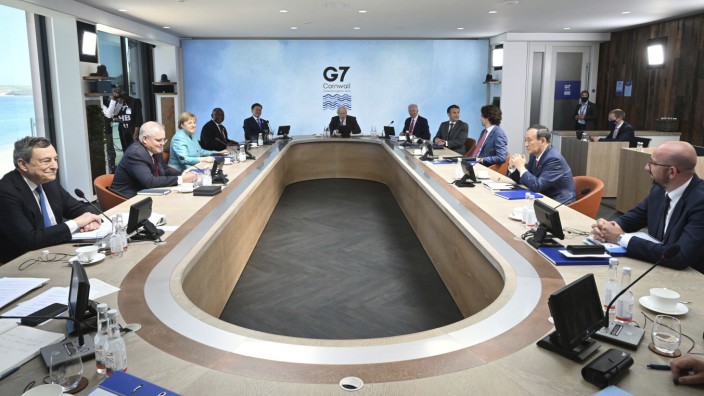 G7-Gipfel 2021 in Carbis Bay