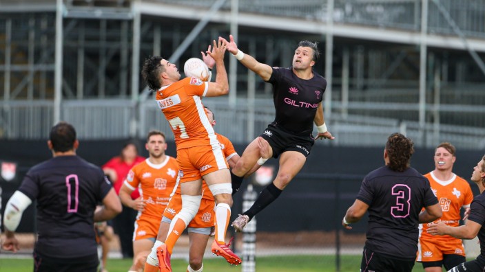 May 19, 2021, Austin: The Austin Gilgronis play the Los Angeles Giltinis in a Major League Rugby match on May 19, 2021 a