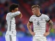 Fußball-EM 2021: Toni Kroos und Leroy Sané beim Spiel gegen Frankreich