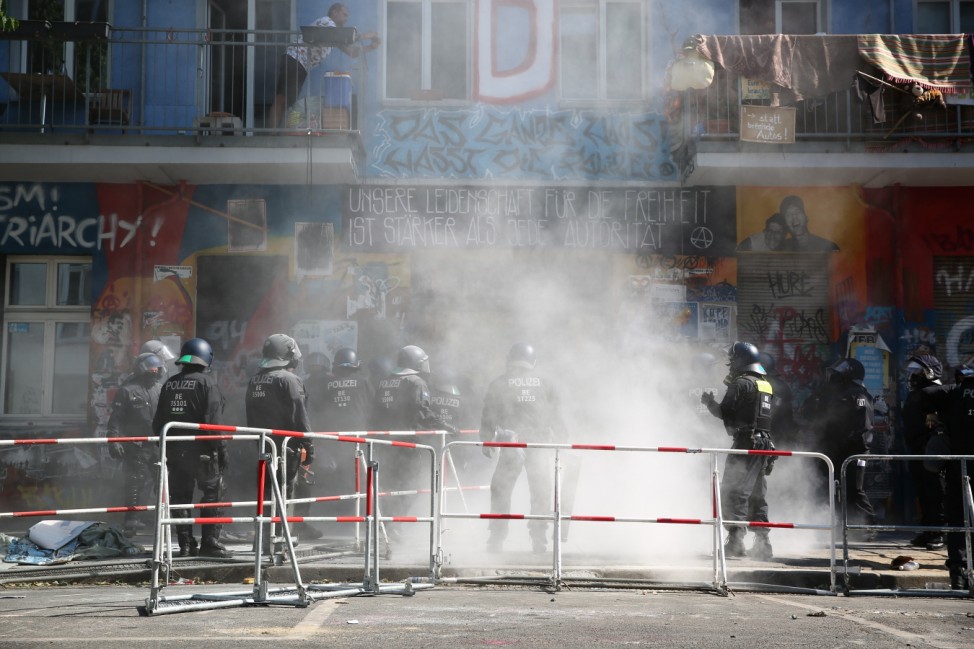 Authorities Attempt Fire Inspection At Rigaer Strasse 94 Squat