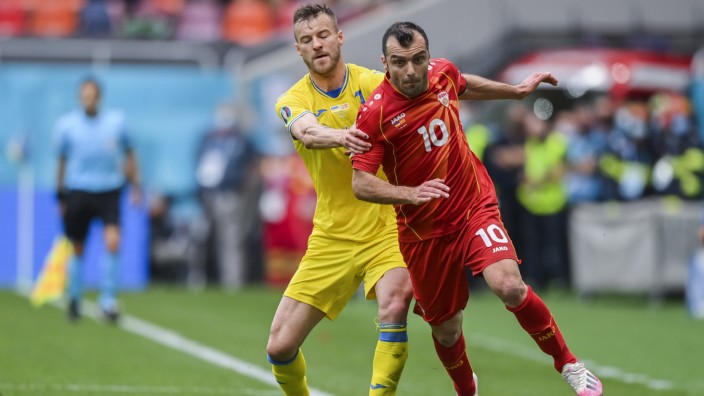 Fußball EM - Ukraine - Nordmazedonien