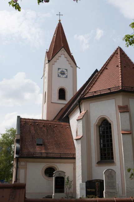 ECHING: Alte Katholische Pfarrkirche St. Andreas
