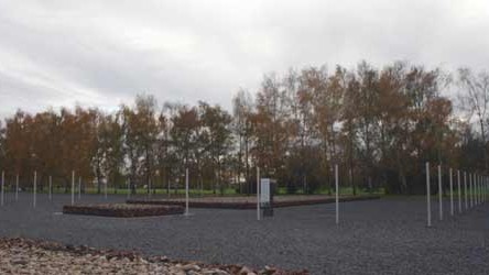 Das Gelände der "Sonderbaracke" in Neuengamme heute: