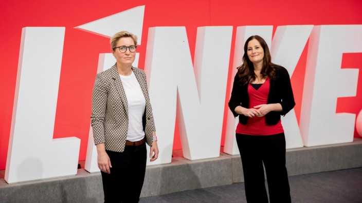 Convent of the left-wing party 'Die Linke' in Berlin