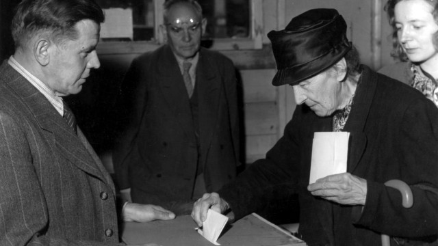 Gemeindewahlen in München, 1946