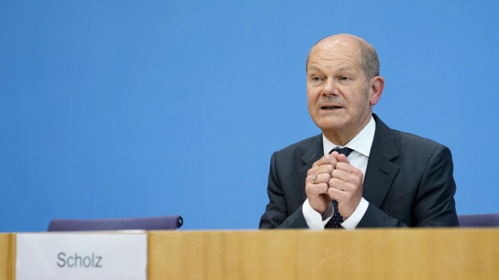 Haushaltsentwurf des Kanzlerkandidaten: Olaf Scholz legte am Mittwoch in Berlin seinen vorerst letzten Haushaltsplan vor.