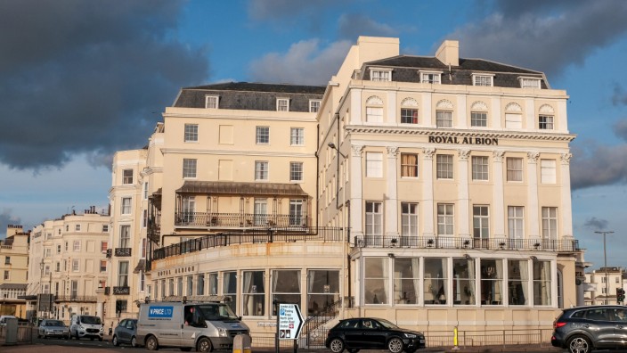 Dem Geheimnis auf der Spur: Das Hotel Albion im englischen Brighton war 1855 Schauplatz der Familientragödie.