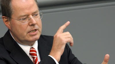 Steinbrück fordert Regeln: Steinbrück fordert klare Regeln für den Finanzmarkt.