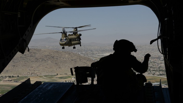 Afghanistan: Ende auf Raten: Bis auf ein Restkontingent von einigen Hundert Mann werden die US-Truppen - hier bei einem Einsatz in der Provinz Paktia - aus Afghanistan abziehen.