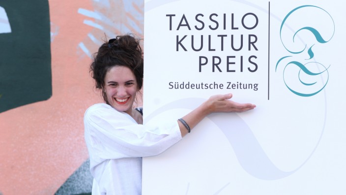Elena Carr erhält Tassilo-Preis der Süddeutschen Zeitung, 2018