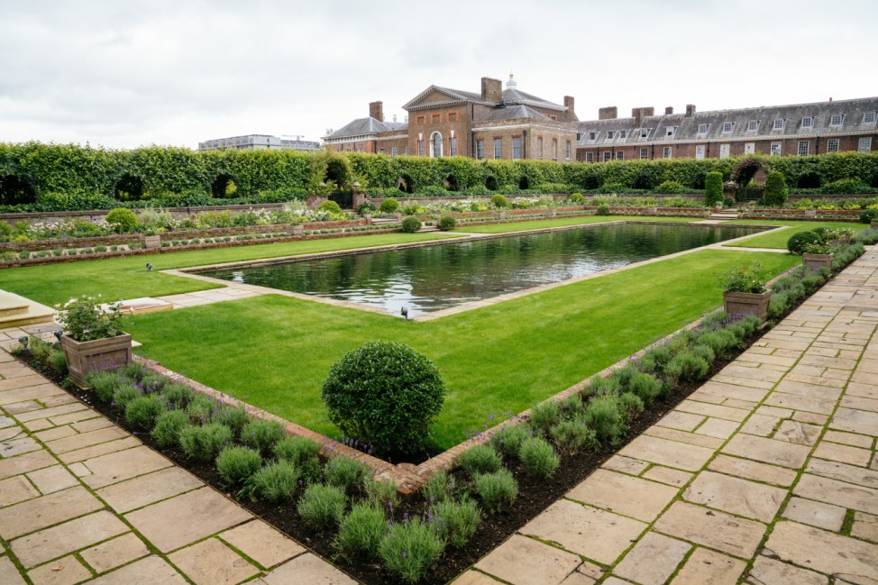 BESTPIX: New Design For The Sunken Garden At Kensington Palace