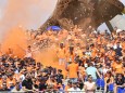 Formula 1 2021: Austrian GP RED BULL RING, AUSTRIA - JULY 03: Dutch fans turn the circuit orange in support of Max Vers