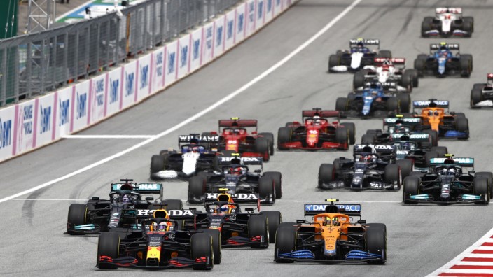 Formel 1: Start des GP von Österreich 2021
