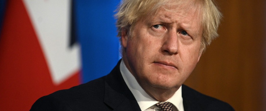 Coronavirus in England: Boris Johnson auf der Pressekonferenz, auf der er die Corona-Maßnahmen in England für den 19. Juli für beendet erklärt.