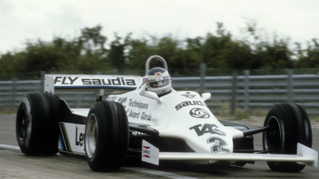 Carlos Reutemann Argentinien Williams Ford PUBLICATIONxNOTxINxUK