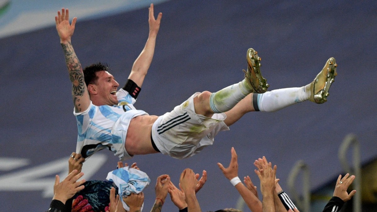 Argentina gana la Copa América: Messi infinito alivio – el partido