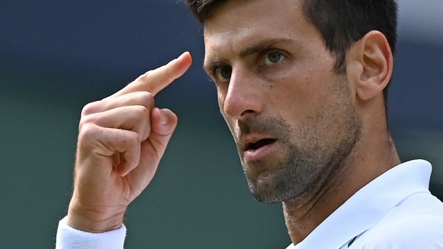 Novak Djokovic: Alles Kopfsache: Novak Djokovic auf dem Weg zu seinem sechsten Wimbledon-Titel.