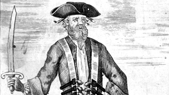 Dem Geheimnis auf der Spur: Blackbeard ist einer der Piraten aus "A General History of the Robberies and Murders of the Most Notorious Pyrates" aus dem Jahr 1724.