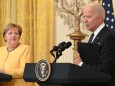 Biden hosts Germany's Merkel at the White House