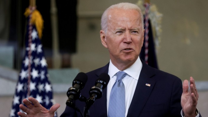 FILE PHOTO: U.S. President Joe Biden delivers remarks on actions to protect voting rights in a speech in Philadelphia