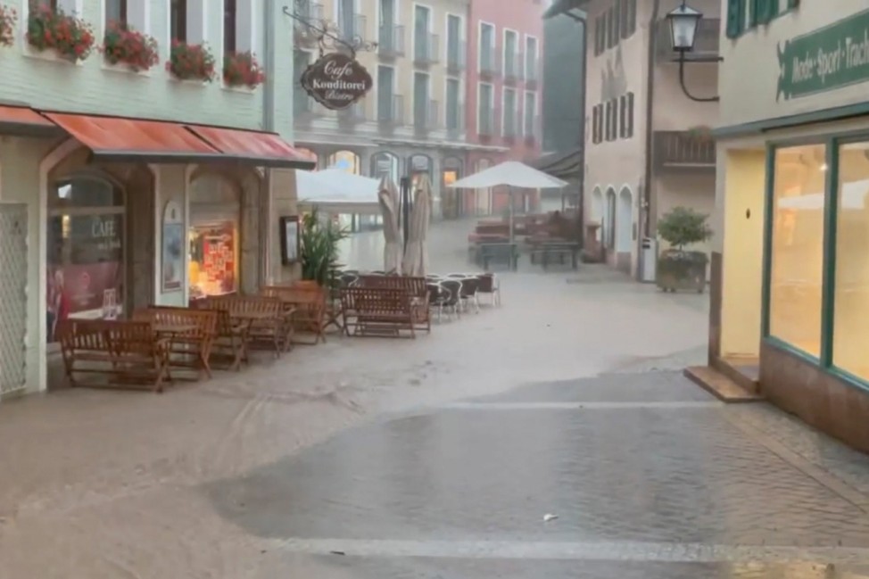 Flooding in Bavaria
