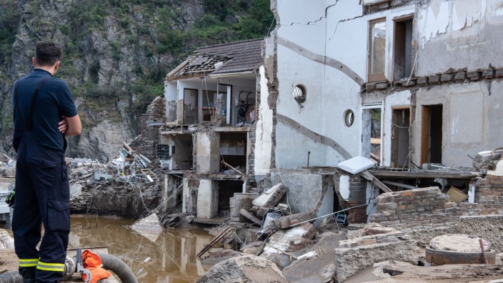 Flutkatastrophe Rheinland Pfalz - Mayschoß