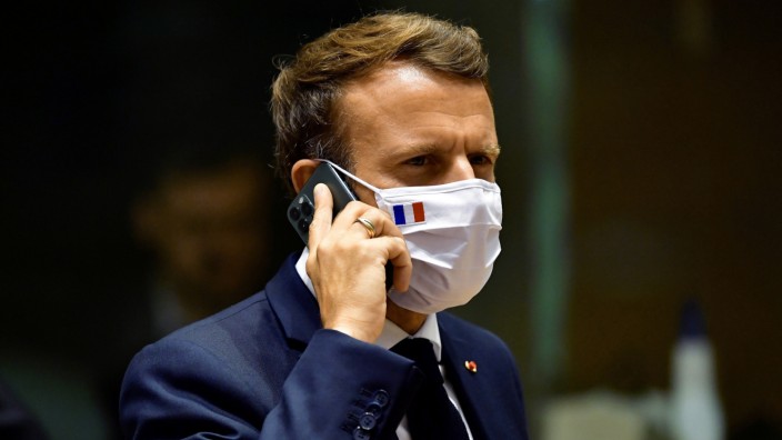 Reaktion auf Pegasus-Projekt: Das Handy von Frankreichs Präsident Macron ist ins Visier einer Spähsoftware geraten.