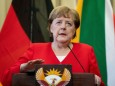 Besuch der Kanzlerin Angela Merkel in Südafrika