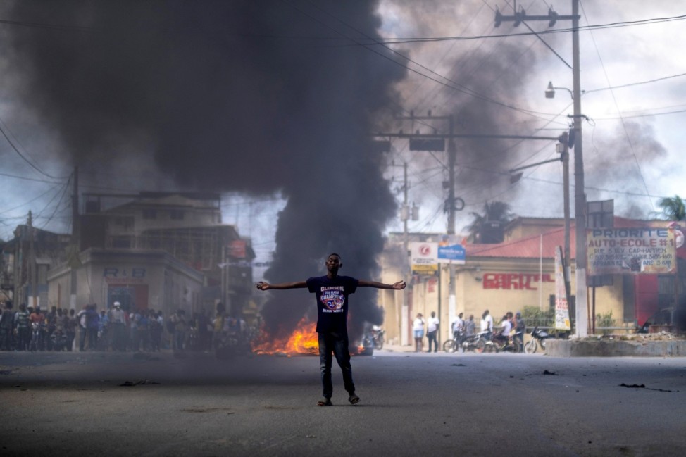 Protest against Moise assassination in Cap-Haitien