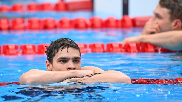 Schwimmen bei Olympia: Sehr erfolgreich in Tokio: der Russe Jewgeni Rylow.