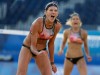 Beach Volleyball - Women - Round of 16 - Germany (Ludwig/Kozuch) v Brazil (Agatha/Duda)