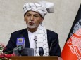 Aschraf Ghani, Afghanistan, Kritik am Truppenabzug des Westens